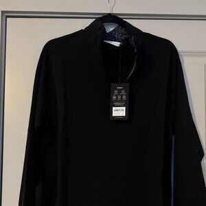 NWT 7 Diamonds Drift Black Quarter Zip Pullover M | MSRP $125